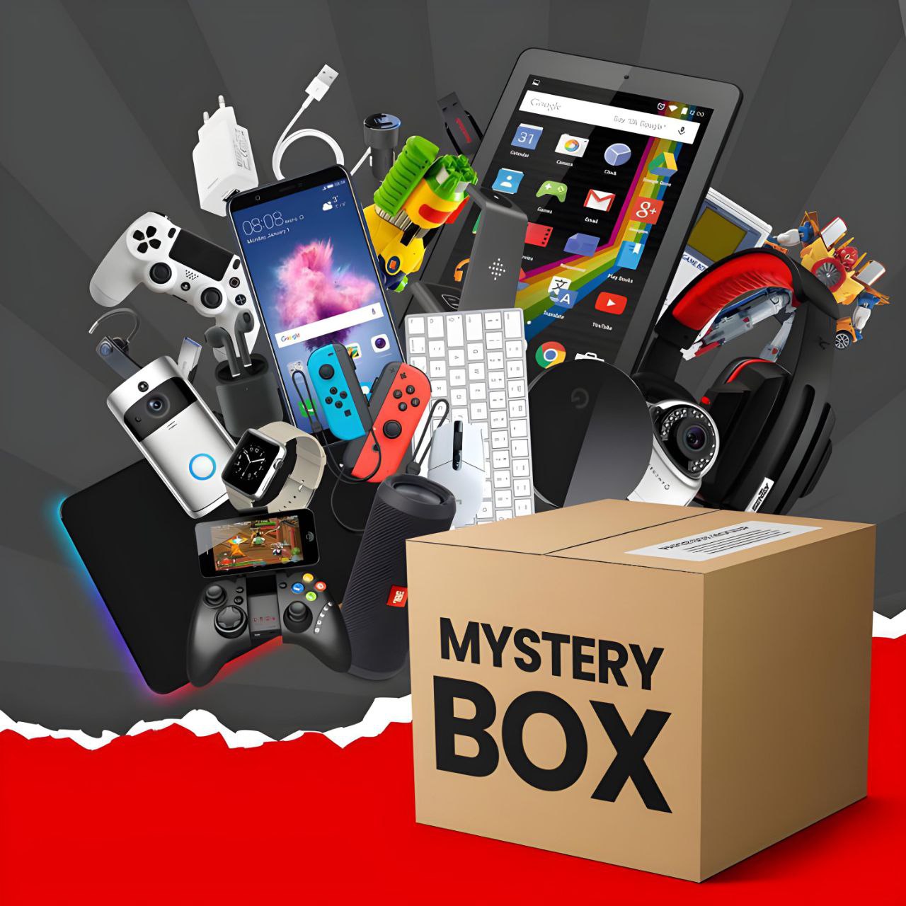 Caja Tech Misteriosa 📦💡🤖